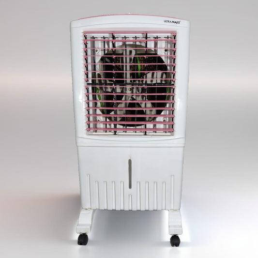 Ultra Maxx Desert Air Cooler 95L – White &amp; Pink